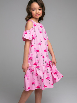 Платье текстильное для девочек PlayToday Tween 
