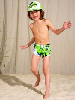 Плавки шорты трикотажные для мальчиков «8» PlayToday Kids 
