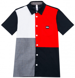 Сорочка текстильная для мальчиков (regular fit) PlayToday Tween Рубашка