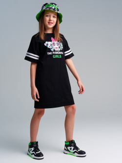 Платье трикотажное для девочек PlayToday Tween футболка из качественного