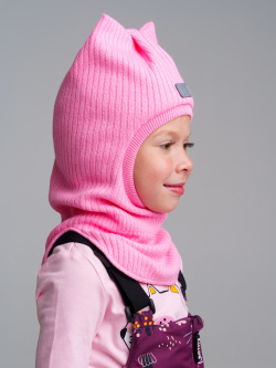 Шапка трикотажная для девочек PlayToday Kids шлем из вязаного трикотажа