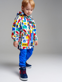 Куртка текстильная с полиуретановым покрытием для мальчиков (ветровка) PlayToday Kids 