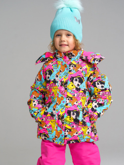 Зимняя куртка из мембранной ткани для девочки PlayToday Kids