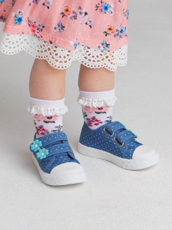 Кеды текстильные для девочки PlayToday Baby 