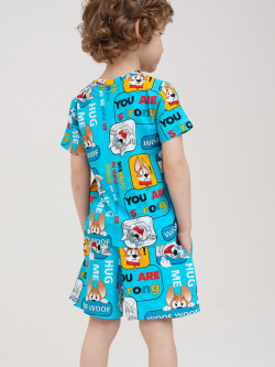 Комплект трикотажный для мальчиков: фуфайка (футболка)  шорты PlayToday Kids