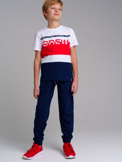 Комплект трикотажный для мальчиков: фуфайка (футболка)  брюки PlayToday Tween К