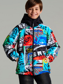 Куртка текстильная с полиуретановым покрытием для мальчиков PlayToday Tween 