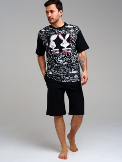 Комплект трикотажный для мужчин: фуфайка (футболка)  шорты PlayToday Adults