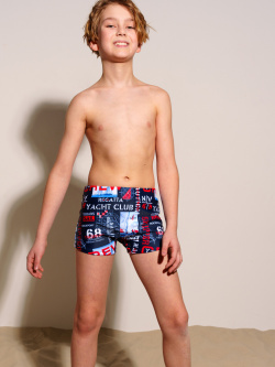 Плавки шорты трикотажные для мальчиков  короткие PlayToday Tween