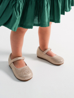 Туфли для девочек PlayToday Newborn Baby Нарядные из текстиля