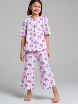 Пижама трикотажная для девочек PlayToday Tween 