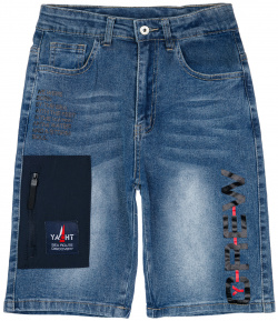 Шорты текстильные джинсовые для мальчиков PlayToday Tween 