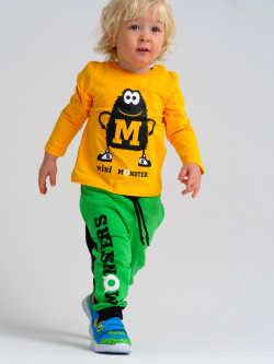 Фуфайка трикотажная для мальчиков (футболка с длинными рукавами) PlayToday Newborn Baby 