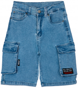 Шорты текстильные джинсовые для мальчиков PlayToday Tween