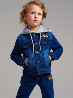 Куртка текстильная джинсовая для мальчиков PlayToday Kids 