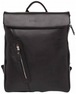 Кожаный рюкзак для ноутбука Ramsey Black Lakestone 