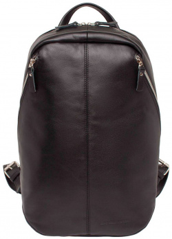 Кожаный рюкзак для ноутбука Pensford Black Lakestone 