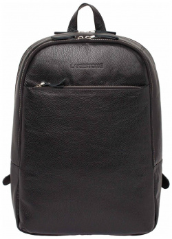 Кожаный мужской рюкзак для ноутбука Faber Black Lakestone 