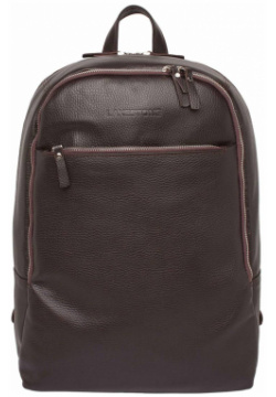 Кожаный мужской рюкзак для ноутбука Faber Brown Lakestone 