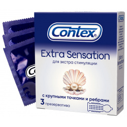 Контекс презервативы Экстра Сенсейшн №3 ЛРС Продактс Лтд 98926