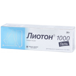 Лиотон 1000 гель 1000МЕ 30г Menarini A  64085