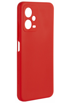 Чехол iBox Case для Poco X5 5G/Note 12 5G с защитой камеры (красный)
