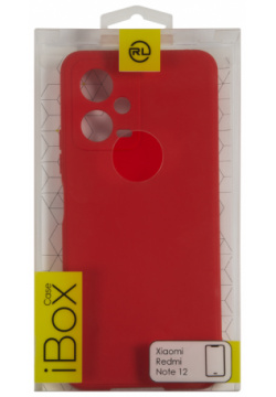 Чехол iBox Case для Poco X5 5G/Note 12 5G с защитой камеры (красный)