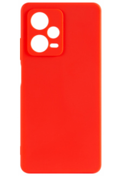 Чехол Red Line  iBox Case для Xiaomi Redmi Note 12 Pro+ с защитой камеры (красный)