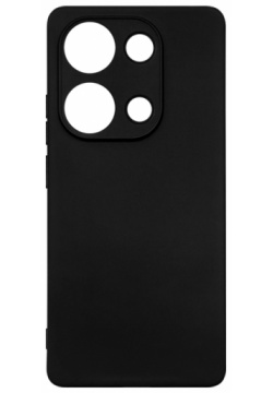 Чехол DF  poCase 20 Redmi Note 13 Pro 4G силиконовый (черный)