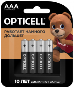 Батарейки Opticell  AAA 4шт