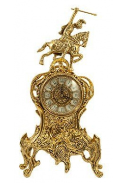 Проекционные часы Virtus  TABLE CLOCK RIBBON HORSE BRONZE