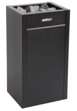 Электрическая печь 9 кВт HARVIA  Virta HL90 black 0 (без пульта управления Griffin в комплекте)