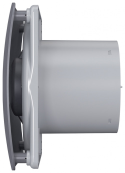 Вытяжка для ванной диаметр 100 мм DiCiTi  RIO 4C Dark gray metal