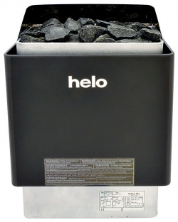 Электрическая печь 7 кВт Helo  Cup 60 STJ (6 0 черный цвет) Корпус чёрного цвета