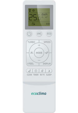 Настенный кондиционер Ecoclima  Wind line EC/I 12QC/ ECW/I 12QCW