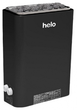 Электрическая печь 5 кВт Helo  VIENNA 45 STS (4 черный цвет) Настенная
