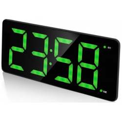 Проекционные часы BVItech  BV 475BKR Стильная модель настольных часов
