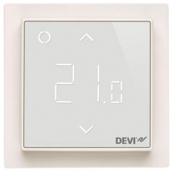 Терморегулятор для теплого пола ДЕВИ  DEVIreg Smart Wi Fi белый