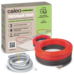 Нагревательный кабель 1 м2 Caleo  Supercable 18W 10