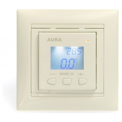 Терморегулятор для теплого пола Aura  LTC 070 крем