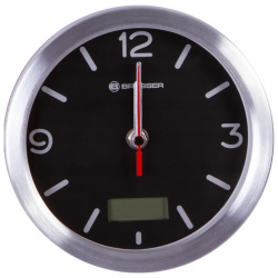 Проекционные часы Bresser  MyTime Bath RC водонепроницаемые (черные)