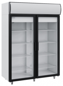 Холодильный шкаф Polair  DM110 S со стеклянными распашными