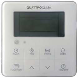Кассетный кондиционер QUATTROCLIMA  QV I60CG1/QN I60UG1/QA ICP12