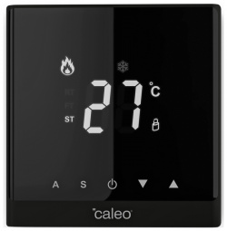 Терморегулятор для теплого пола Caleo  C732 (черный)
