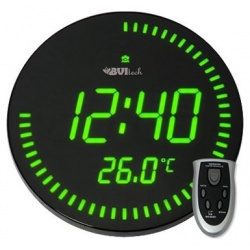 Часы с термометром Uniel  BV 10G (UTL 10G) Удобные и функциональные круглые