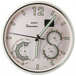 Настенные часы с барометром Rst  77745