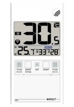 Цифровой термометр гигрометр Rst  01581