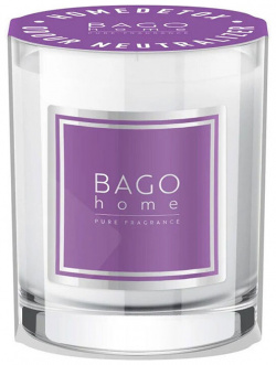 Свеча ароматическая BAGO home Детокс  Пудровый BHD0302
