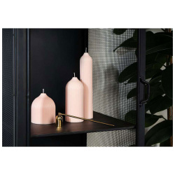 Свеча декоративная Tkano Edge 16 5см  цвет бежево розовый TK22 CND0011