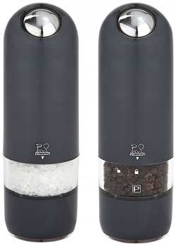 Набор мельниц для соли и перца электрический Peugeot Alaska Duo  черный 2/28503 С
